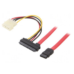 Cablu de Alimentare SATA 0.35m SATA III Cablexpert | Electronic-mag.ro | Componente Electronice