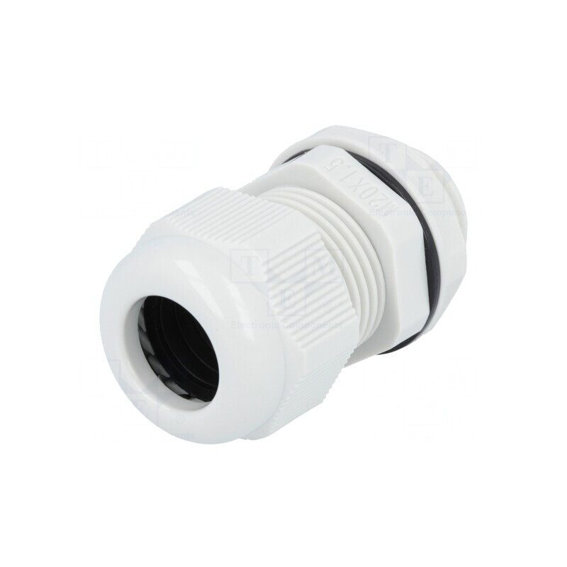 Garnitură etanşare M20 IP68 poliamidă gri | Electronic-mag.ro | Componente Electronice