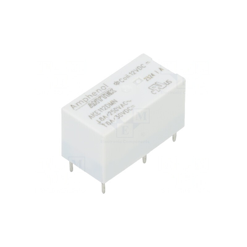 Releu Electromagnetic SPST-NO 12VDC 8A 250VAC | Electronic-mag.ro | Componente Electronice