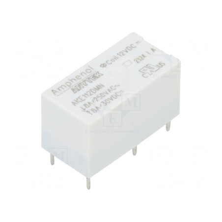Releu Electromagnetic SPST-NO 12VDC 8A 250VAC | Electronic-mag.ro | Componente Electronice