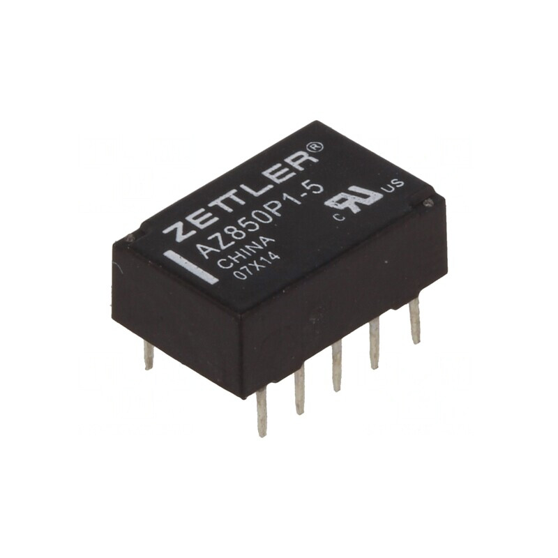 Releu Electromagnetic DPDT 5VDC 1A PCB | Electronic-mag.ro | Componente Electronice