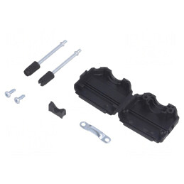 Carcasă pentru conectori D-Sub 15pin și HD 26pin | Electronic-mag.ro | Componente Electronice