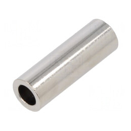 Manșon Distanțier 30mm Alamă Nichel 10mm | Electronic-mag.ro | Componente Electronice