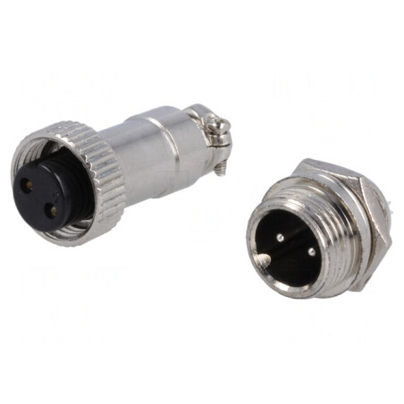 Soclu și mufă microfon MINI 2 PIN | Electronic-mag.ro | Componente Electronice