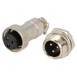 Soclu Mufă Microfoane MINI 3 Pin | Electronic-mag.ro | Componente Electronice