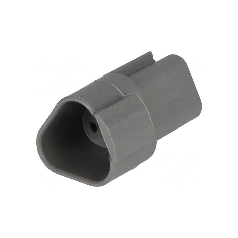 Conector Cablu-Cablu DT 3-Pin Gri IP68 | Electronic-mag.ro | Componente Electronice