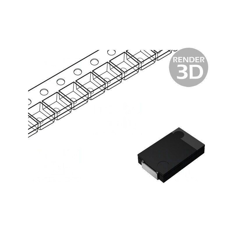 Condensator Polimeric Low ESR 330uF 2.5VDC SMD | Electronic-mag.ro | Componente Electronice