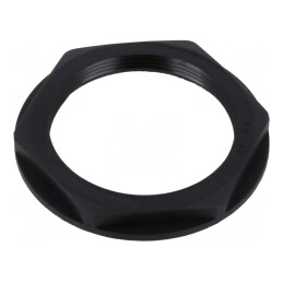 Piuliţă PG42 Poliamidă Neagră 65mm | Electronic-mag.ro | Componente Electronice
