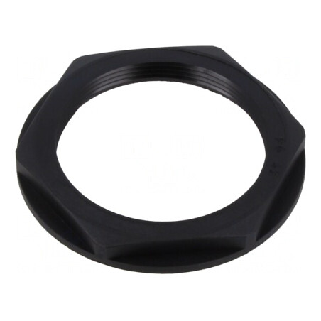 Piuliţă PG42 Poliamidă Neagră 65mm | Electronic-mag.ro | Componente Electronice