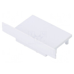 Obturator Alb pentru Profil LED, 2 Bucăți, ABS VARIO30-07 | Electronic-mag.ro | Componente Electronice