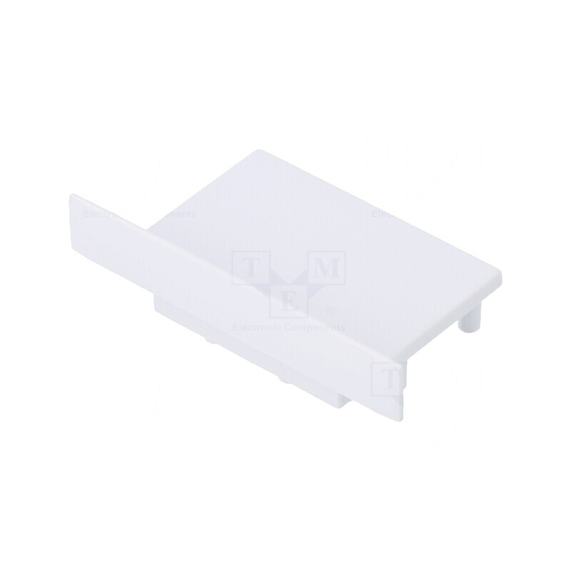 Obturator Alb pentru Profil LED, 2 Bucăți, ABS VARIO30-07 | Electronic-mag.ro | Componente Electronice