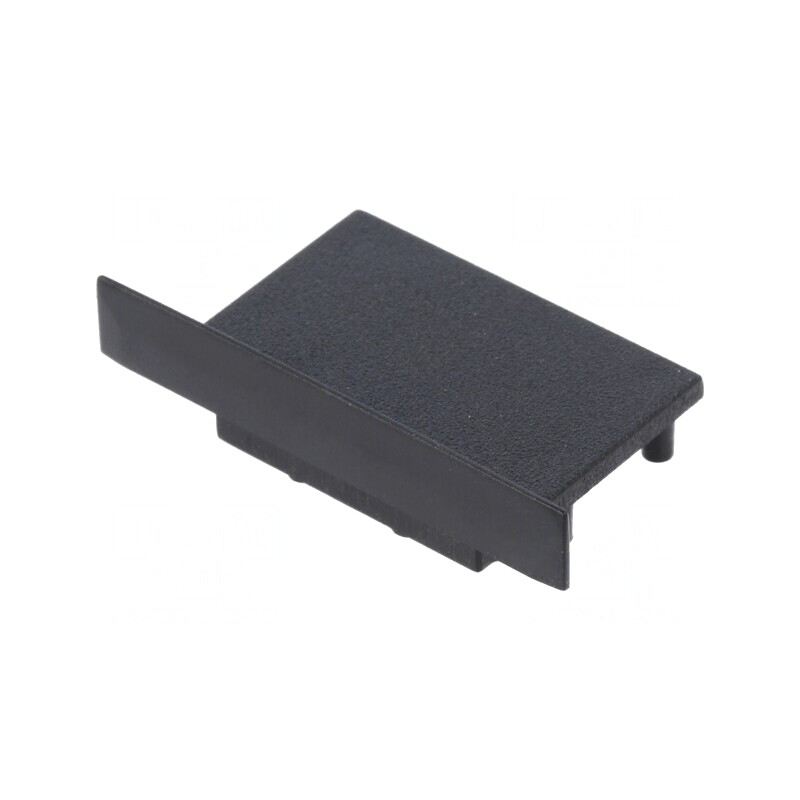 Obturator Negru pentru Profil LED, 2 Buc, ABS VARIO30-07 | Electronic-mag.ro | Componente Electronice
