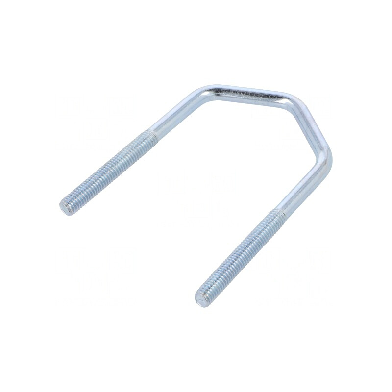 Bridă U Zincată 41mm pentru Antene | Electronic-mag.ro | Componente Electronice