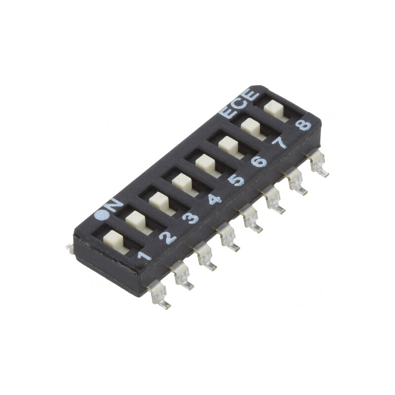 Comutator DIP-SWITCH 8 Secțiuni OFF-ON 24VDC | Electronic-mag.ro | Componente Electronice Comutator DIP-SWITCH 8 Secțiuni OFF-ON 24VDC | Electronic-mag.ro | Componente Electronice