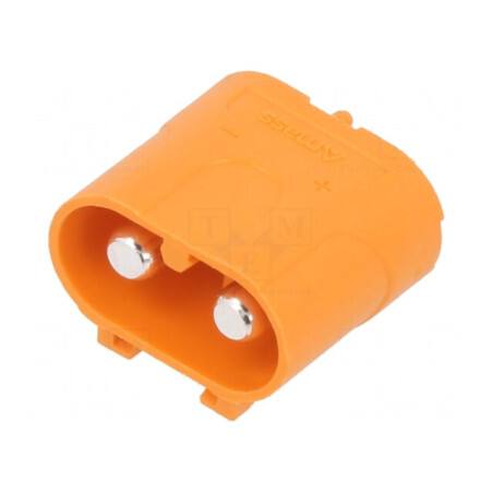 Soclu Alimentare DC LC 2 PIN PCB THT Portocaliu | Electronic-mag.ro | Componente Electronice