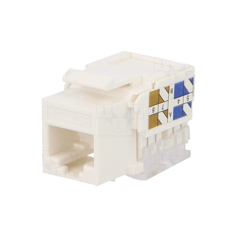 Soclu RJ45 Cat 5e Keystone 8p8c Neecranat | Electronic-mag.ro | Componente Electronice Soclu RJ45 Cat 5e Keystone 8p8c Neecranat | Electronic-mag.ro | Componente Electronice