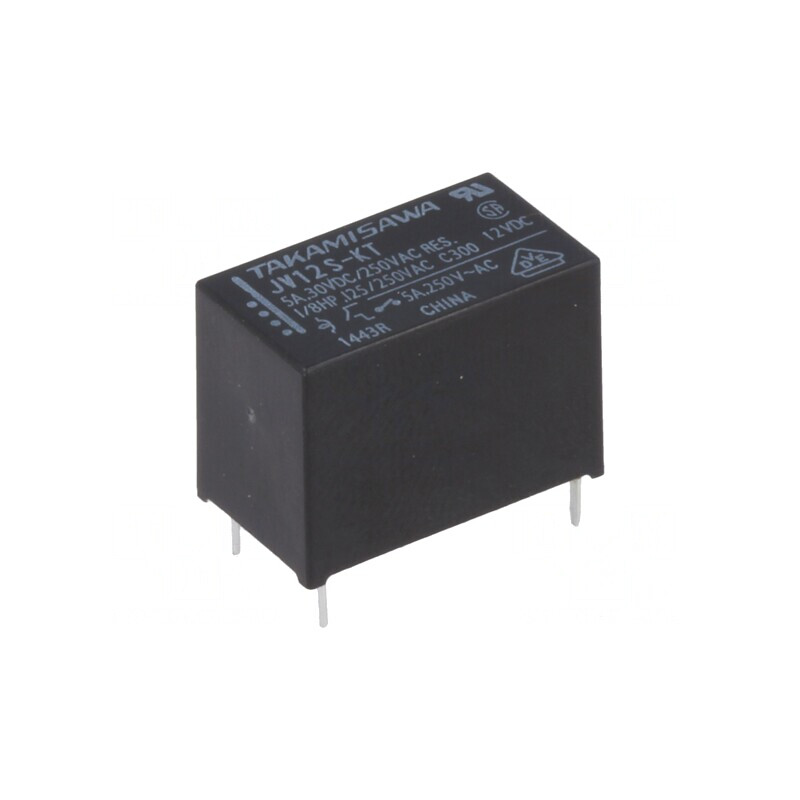 Releu Electromagnetic SPST-NO 12VDC 5A | Electronic-mag.ro | Componente Electronice