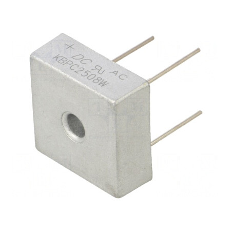 Punte Redresoare Monofazată 800V 25A THT | Electronic-mag.ro | Componente Electronice