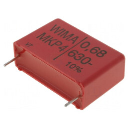 Condensator Polipropilenă 680nF 11x21x31.5mm THT ±10% | Electronic-mag.ro | Componente Electronice