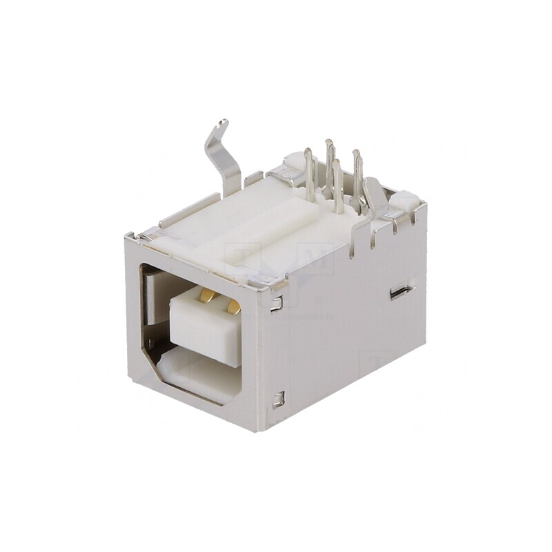 Soclu USB B PCB THT 4 pini 90° ecranat | Electronic-mag.ro | Componente Electronice Soclu USB B PCB THT 4 pini 90° ecranat | Electronic-mag.ro | Componente Electronice