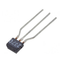 Tranzistor PNP BRT 50V 0,1A 0,2W TO92 4,7kΩ