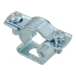 Colier cu șurub 14-17mm oțel zincat industrial | Electronic-mag.ro | Componente Electronice