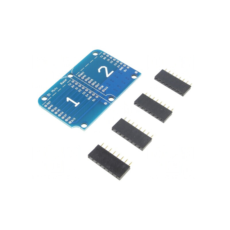 Adaptor D1 Mini Placă Prototip 54.5x34mm | Electronic-mag.ro | Componente Electronice