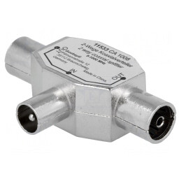 Splitter Coaxial 9,5mm Dublu | Electronic-mag.ro | Componente Electronice