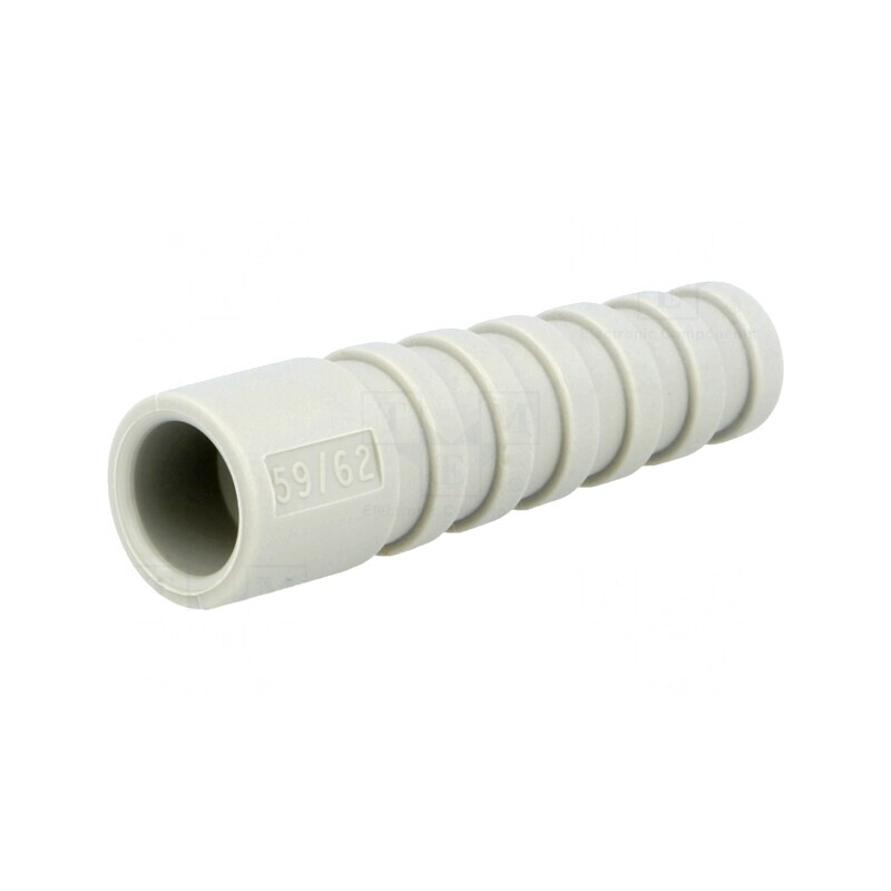 Manşon Gri pentru Mufe BNC RG59/RG62, Set 10 Buc. | Electronic-mag.ro | Componente Electronice