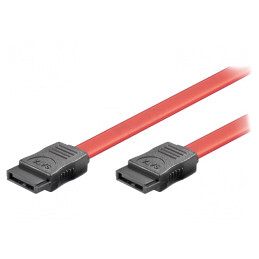 Cablu SATA eSATA L 0,5m Roșu | Electronic-mag.ro | Componente Electronice