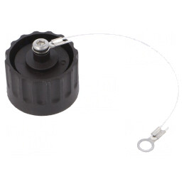 Capac Protecție WA22 IP67 Filet Interior Rotire | Electronic-mag.ro | Componente Electronice