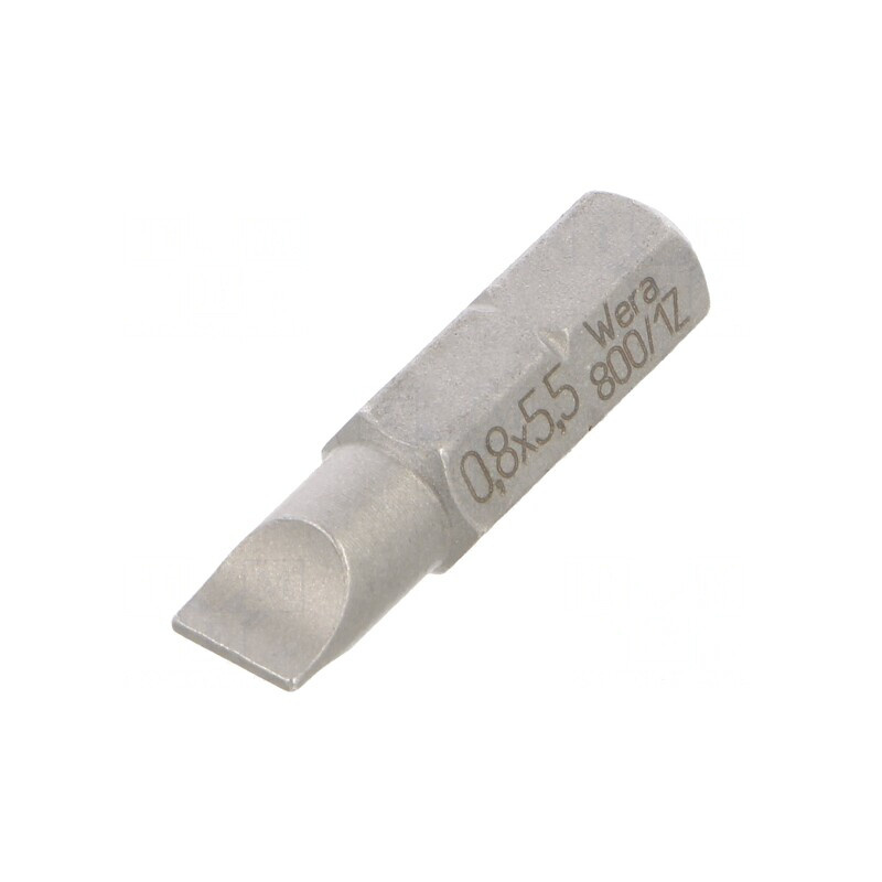Capăt de șurubelniță plată 5,5x0,8mm 25mm | Electronic-mag.ro | Componente Electronice
