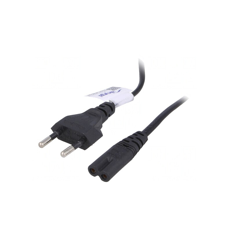 Cablu Alimentare 0,5m Negru CEE 7/16 la IEC C7 | Electronic-mag.ro | Componente Electronice Cablu Alimentare 0,5m Negru CEE 7/16 la IEC C7 | Electronic-mag.ro | Componente Electronice