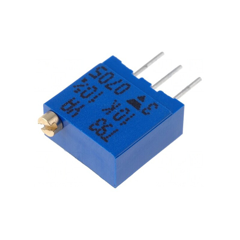 Potentiometru Multitura 10kΩ 500mW THT ±10% | Electronic-mag.ro | Componente Electronice