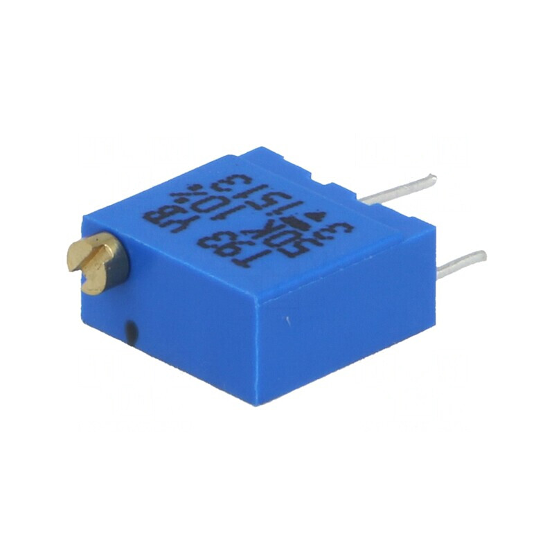 Potentiometru Multitura 50kΩ 500mW THT ±10% | Electronic-mag.ro | Componente Electronice