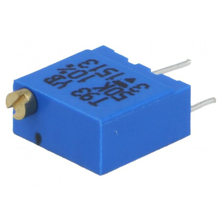 Potentiometru Multitura 50kΩ 500mW THT ±10% | Electronic-mag.ro | Componente Electronice