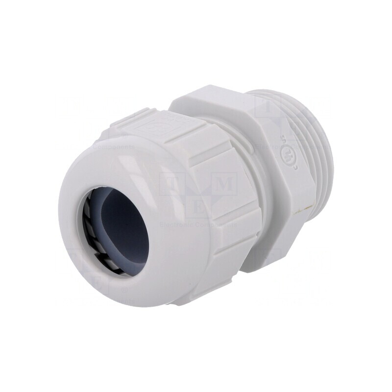 Garnitură Etanșare PG16 IP68 Poliamidă Gri Deschis | Electronic-mag.ro | Componente Electronice