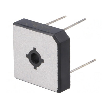 Punte Redresoare Monofazată 200V 15A THT | Electronic-mag.ro | Componente Electronice