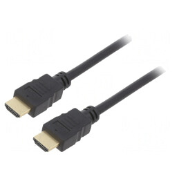 Cablu HDMI 1.4 Negru 0,5m | Electronic-mag.ro | Componente Electronice