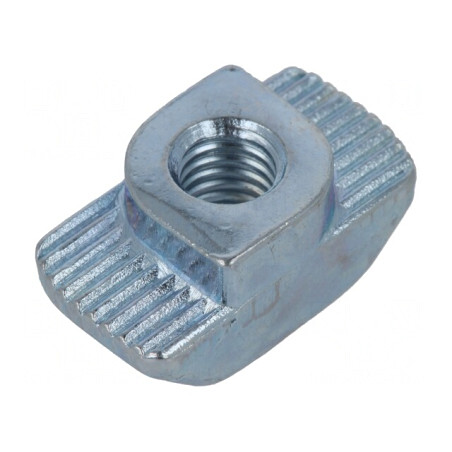 Piuliță pentru Profile 10mm Oțel Zinc T M5 | Electronic-mag.ro | Componente Electronice