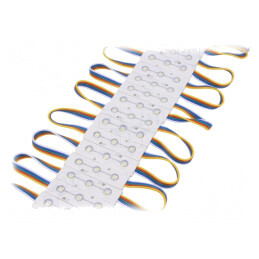 LED RGB Alb Rece 6000-8000K IP67 3x5050 | Electronic-mag.ro | Componente Electronice