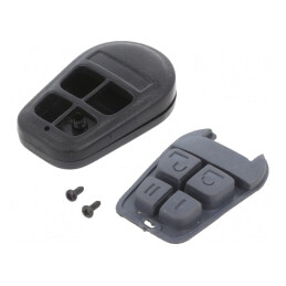 Carcasă Pilot IP20 ABS 36x58x13mm | Electronic-mag.ro | Componente Electronice