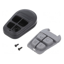 Carcasă Pilot IP20 ABS 36x58x13mm | Electronic-mag.ro | Componente Electronice