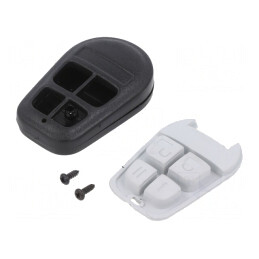 Carcasă ABS pentru Pilot IP20 36x58x13mm | Electronic-mag.ro | Componente Electronice