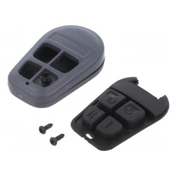 Carcasă pentru pilot IP20 ABS 36x58x13mm | Electronic-mag.ro | Componente Electronice