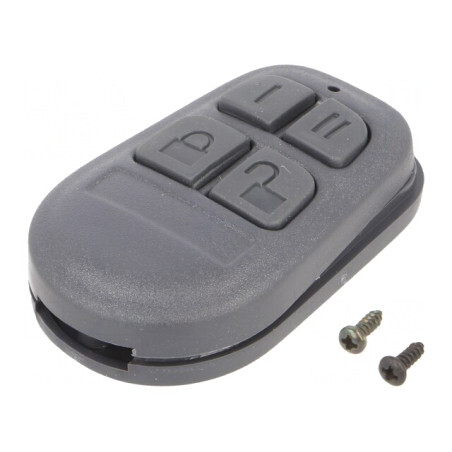 Carcasă pentru pilot IP20 ABS 36x58x13 mm | Electronic-mag.ro | Componente Electronice