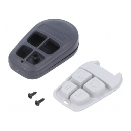 Carcasă Pilot IP20 ABS 36x58x13mm | Electronic-mag.ro | Componente Electronice