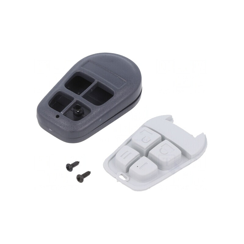 Carcasă Pilot IP20 ABS 36x58x13mm | Electronic-mag.ro | Componente Electronice