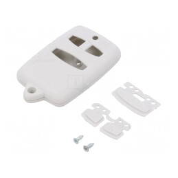 Carcasă ABS pentru pilot IP20 36x54x12mm | Electronic-mag.ro | Componente Electronice