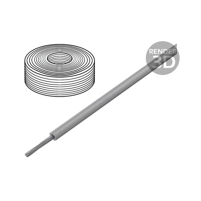 Cablu Silicon Gri 1x2.5mm2 300/500V | Electronic-mag.ro | Componente Electronice Cablu Silicon Gri 1x2.5mm2 300/500V | Electronic-mag.ro | Componente Electronice